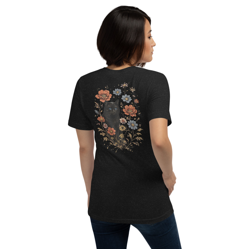 Women's Flower Gato T-shirt